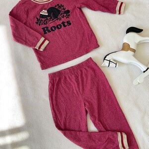 Roots Kids Pajama Set - Red